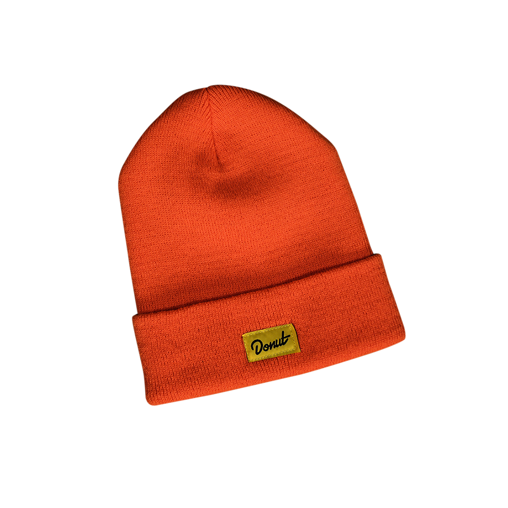 Donut Box Logo Beanie - Orange