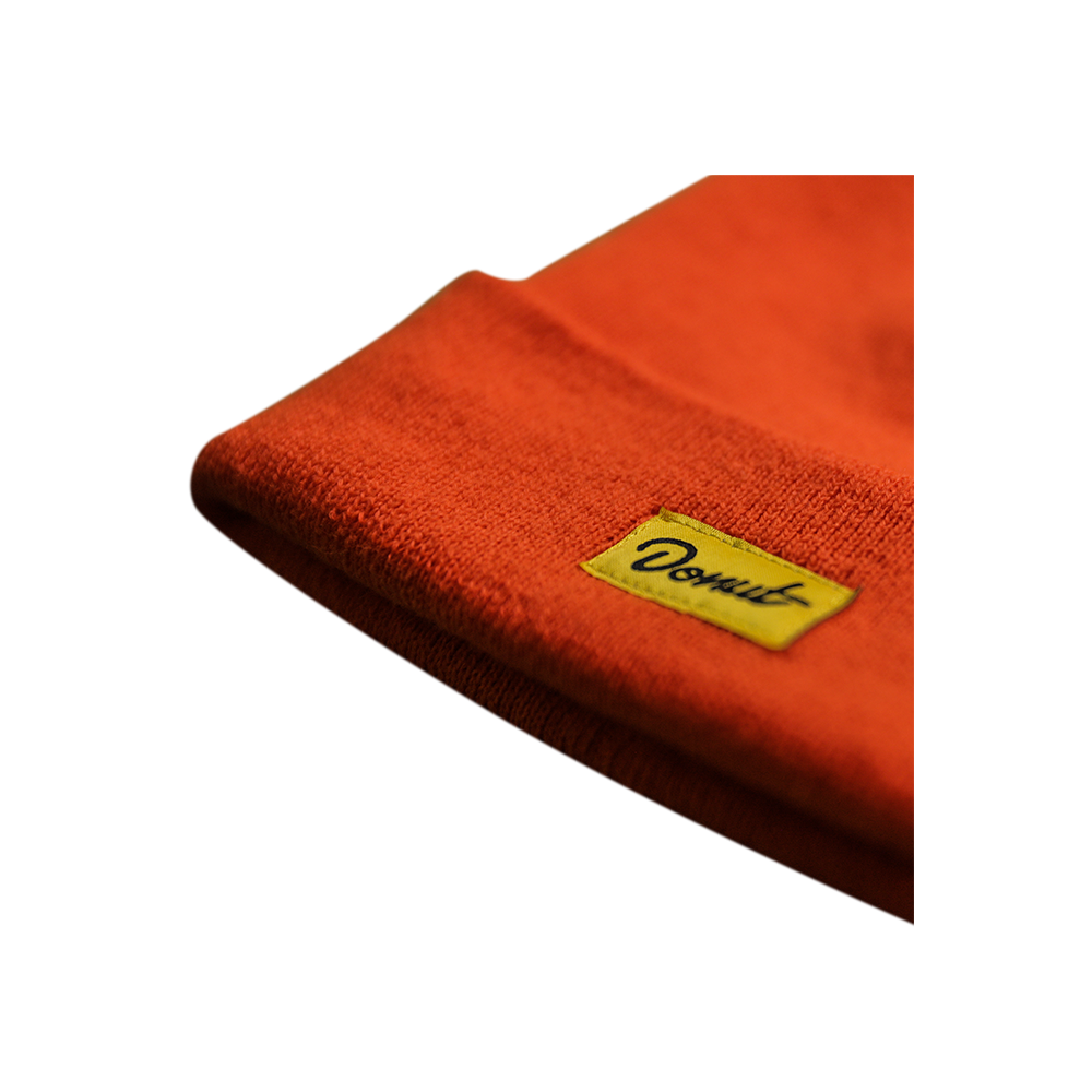 Donut Box Logo Beanie - Orange