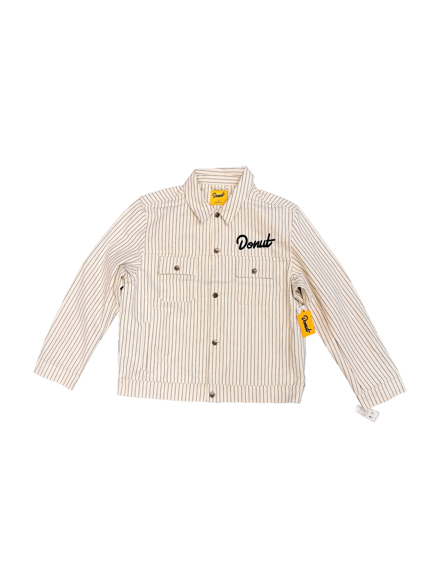 Donut Pinstripe Jacket Natural