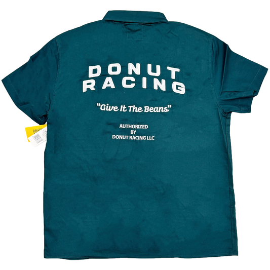 Donut Racing Green Work Shirt