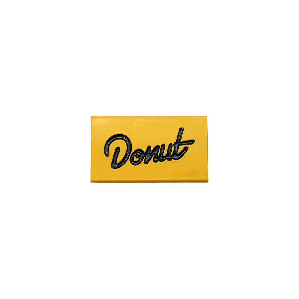 Donut Box Logo Pin