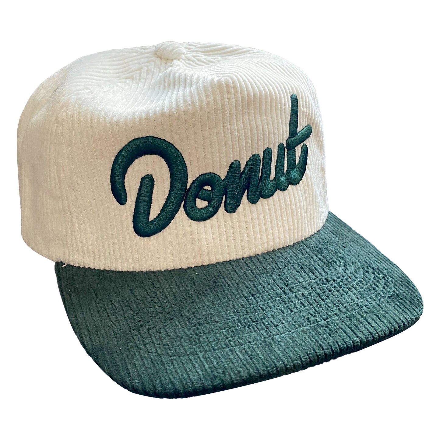 Donut Corduroy Hat - Bone/Pine