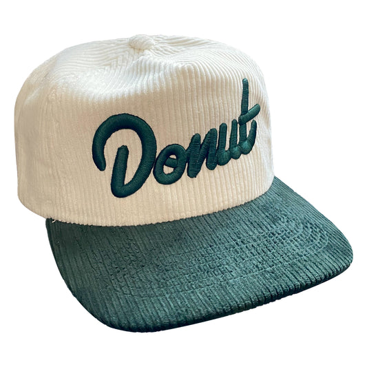 Donut Corduroy Hat - Bone/Pine