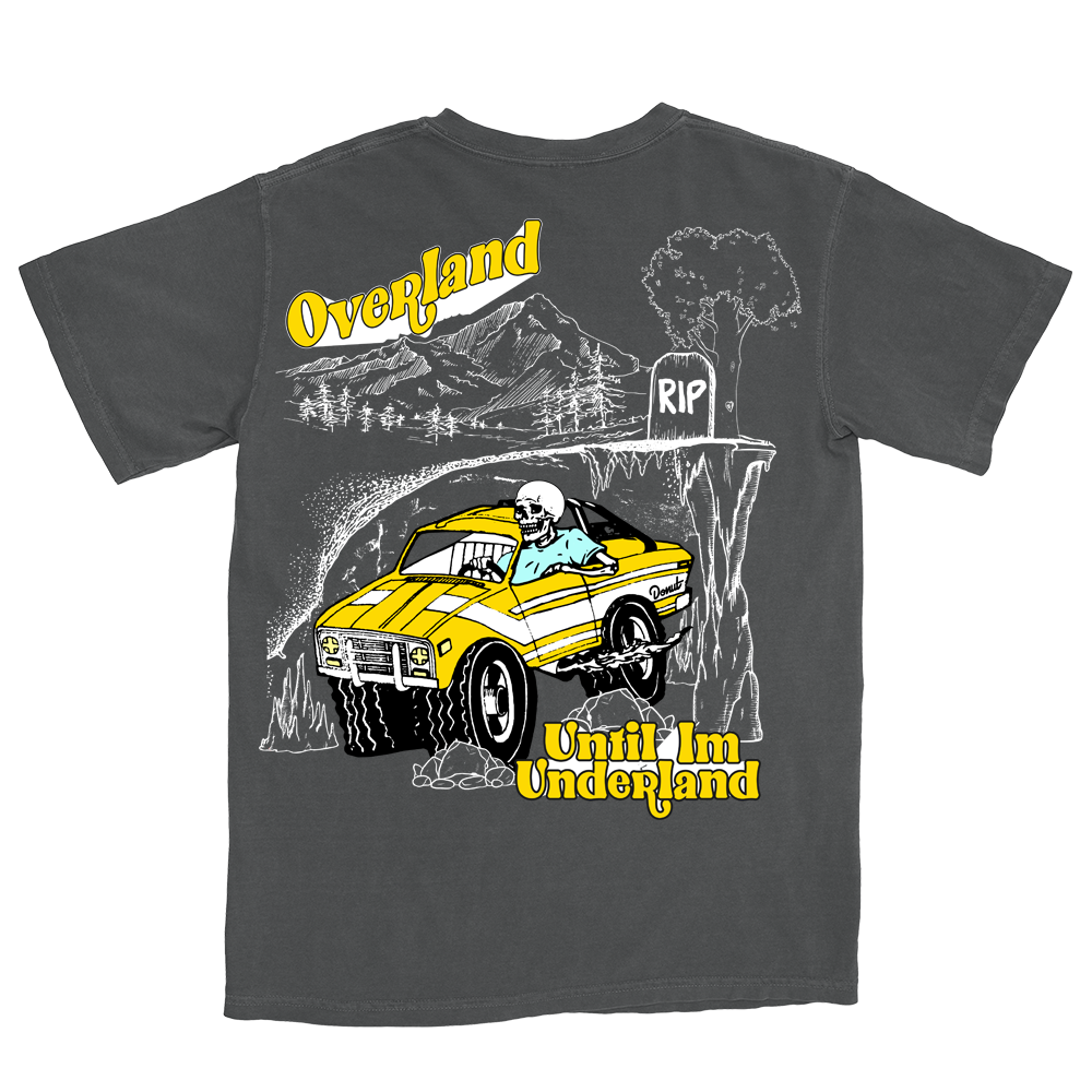 Overland Until I'm Underland TShirt Black Donut Media Store