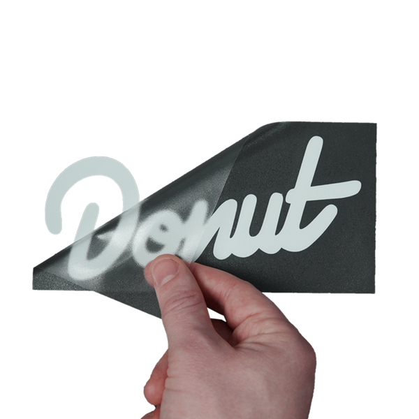 Donut Sticker - 6 - White – Donut Media Store