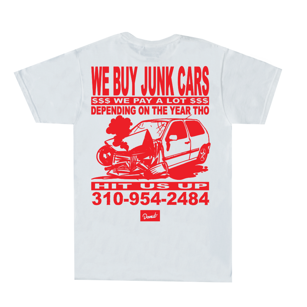 Junk Cars T-Shirt - White