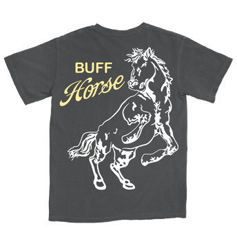 Big Buff Horse T-Shirt - Black Back