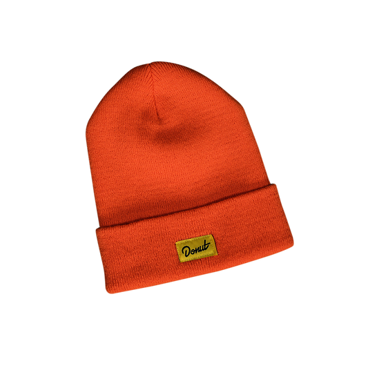 Donut Box Logo Beanie - Orange