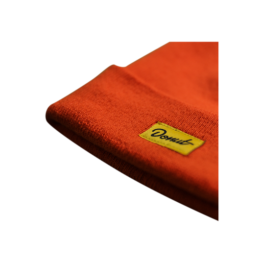 Donut Box Logo Beanie - Orange