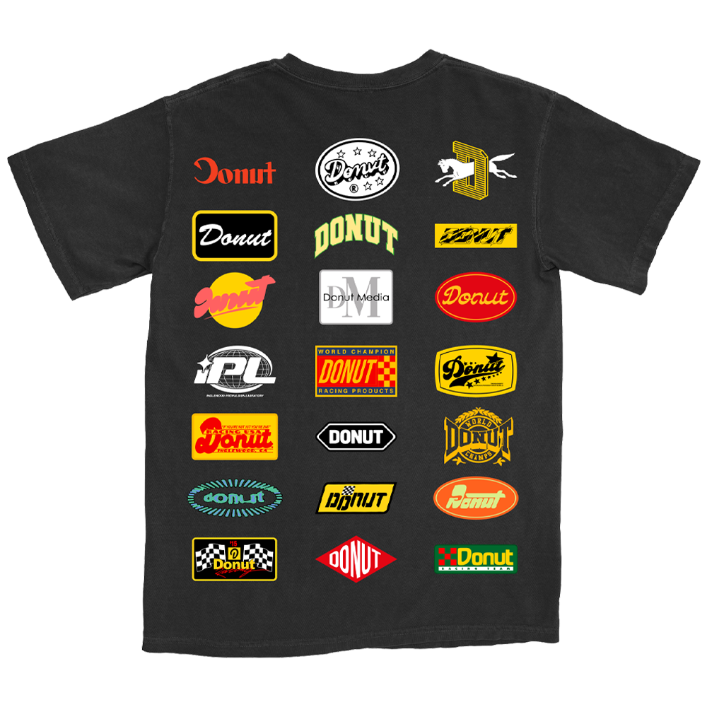 21 Logo T-Shirt - Black Back