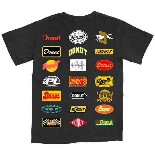 21 Logo T-Shirt - Black Back