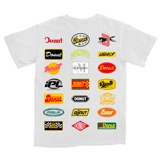 21 Logo T-Shirt - White Back