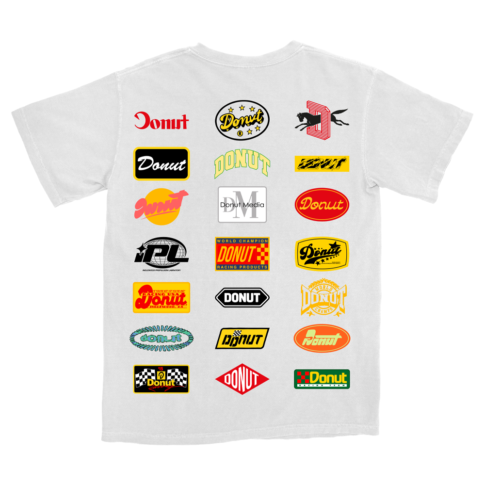 21 Logo T-Shirt - White – Donut Media Store