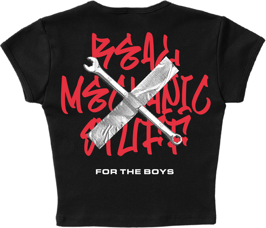 Real Mechanic Stuff Grafitti Tee (Womens) Back