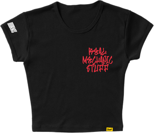 Real Mechanic Stuff Grafitti Tee (Womens) Front