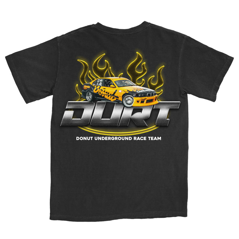 Donut Underground Race Team T-Shirt Back