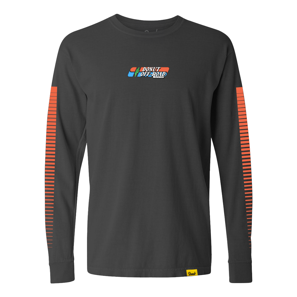 Give It The Beans Baja Long Sleeve - Washed Black Front