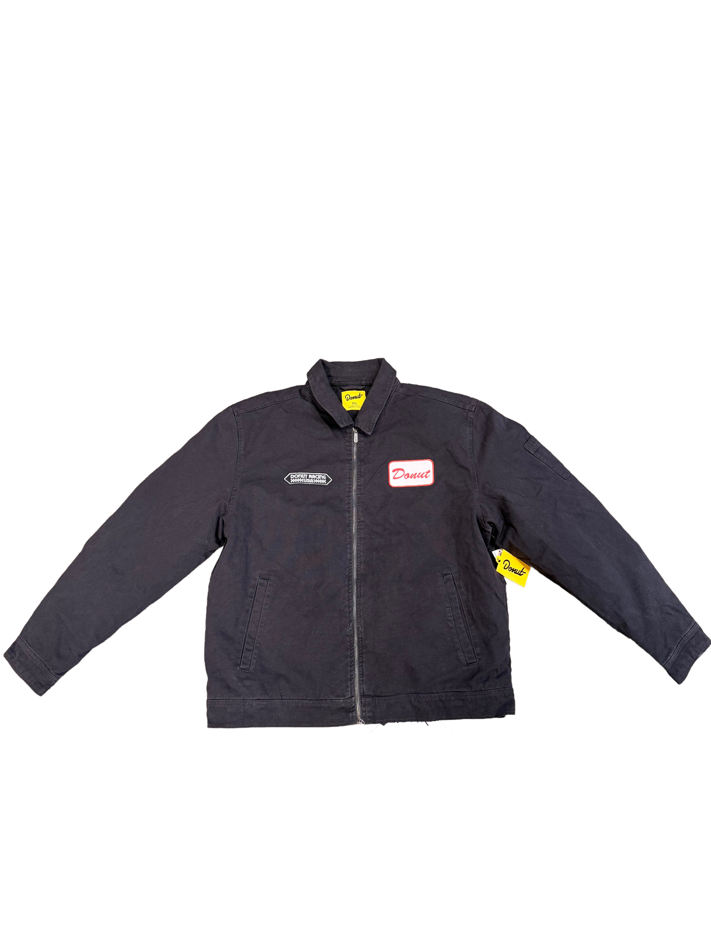 Donut Racing USA Black Canvas Jacket