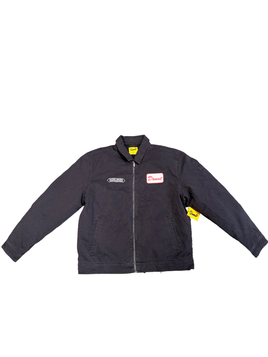 Donut Racing USA Black Canvas Jacket