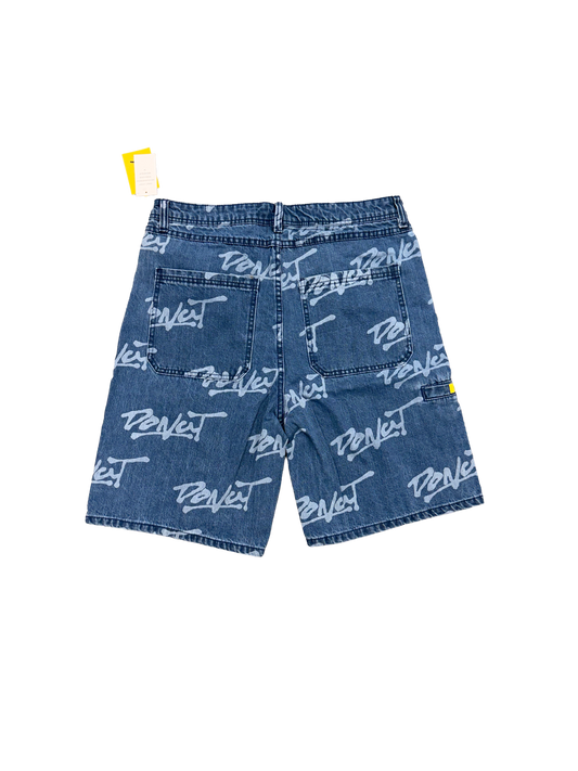 Donut AOP Jort Med Blue