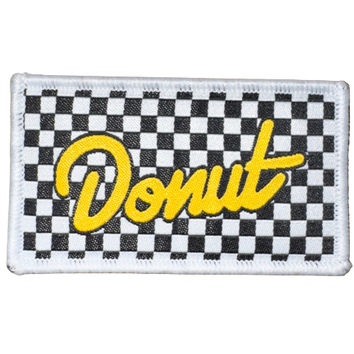 Donut Flagged Velcro Patch