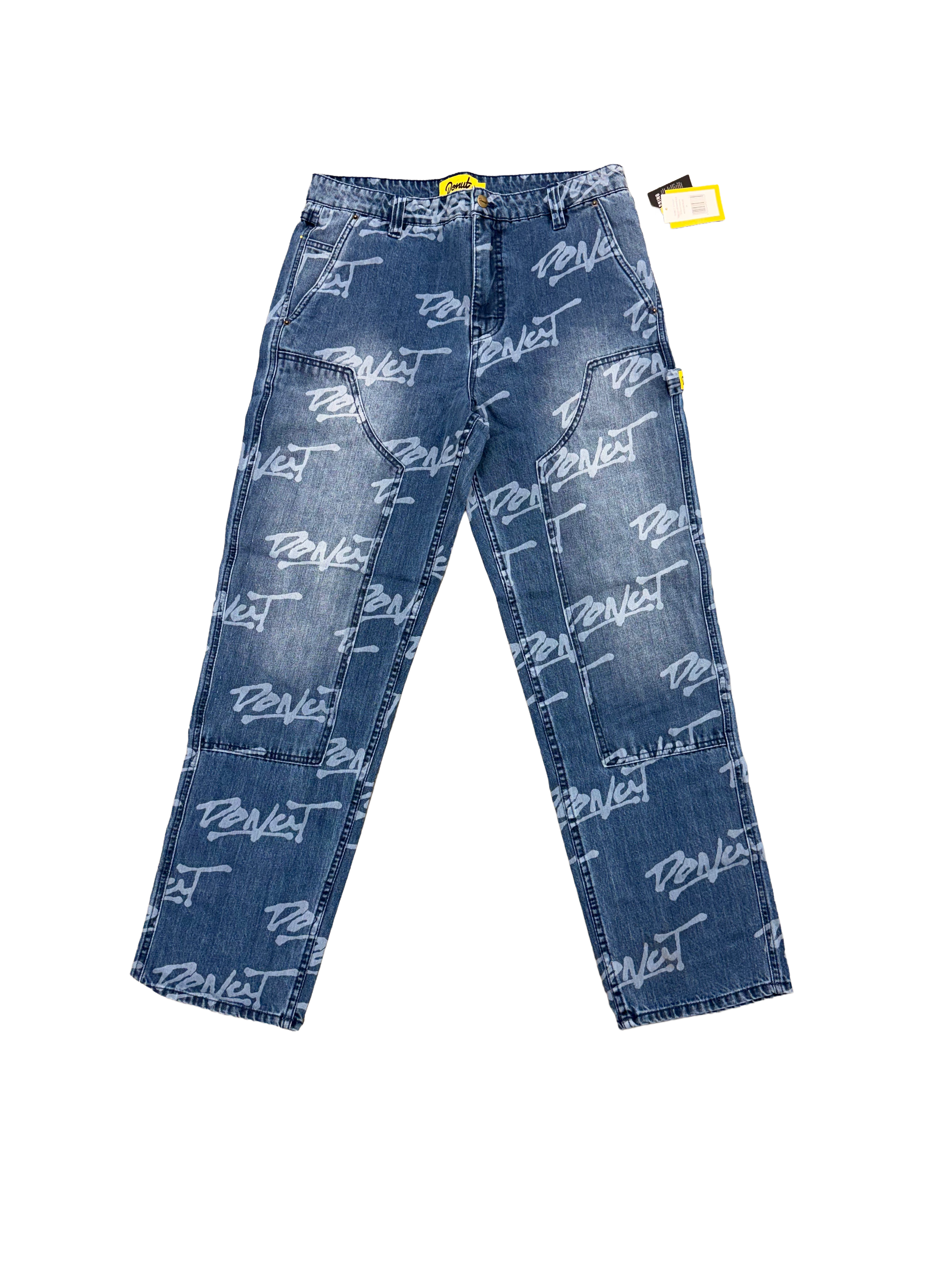 Donut Logo Med Blue Jeans