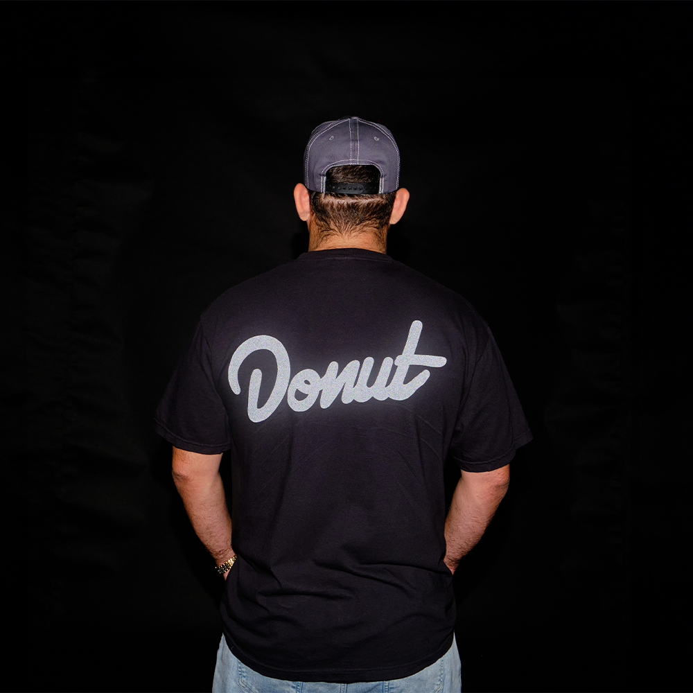 Dark Mode Donut T-Shirt In Use 1