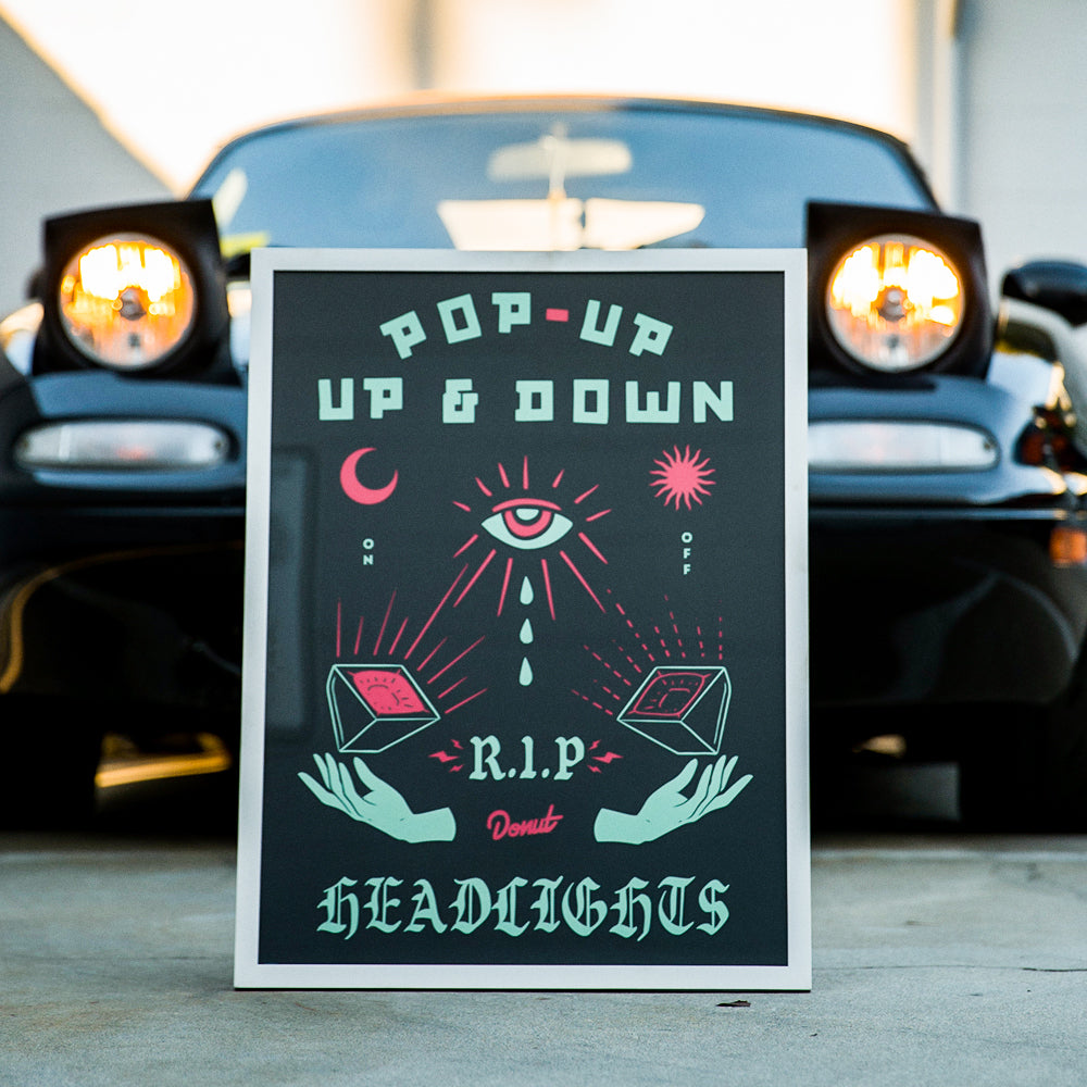 Pop Up & Down Headlights Poster 2