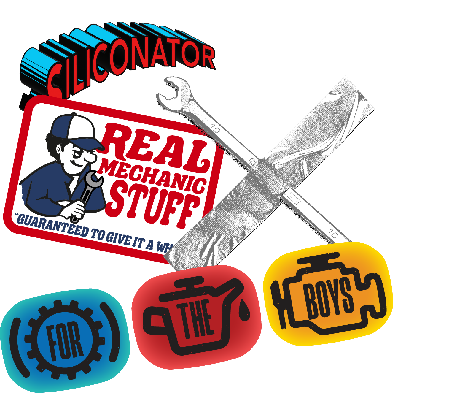 Real Mechanic Stuff Sticker Pack