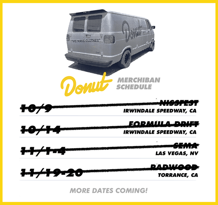 DONUT'S MERCH VAN – Donut Media Store