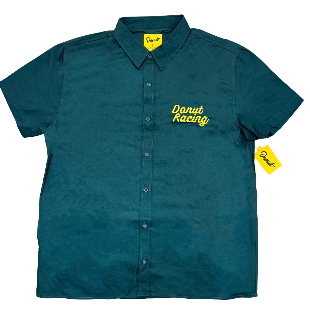 Donut Racing Green Work Shirt