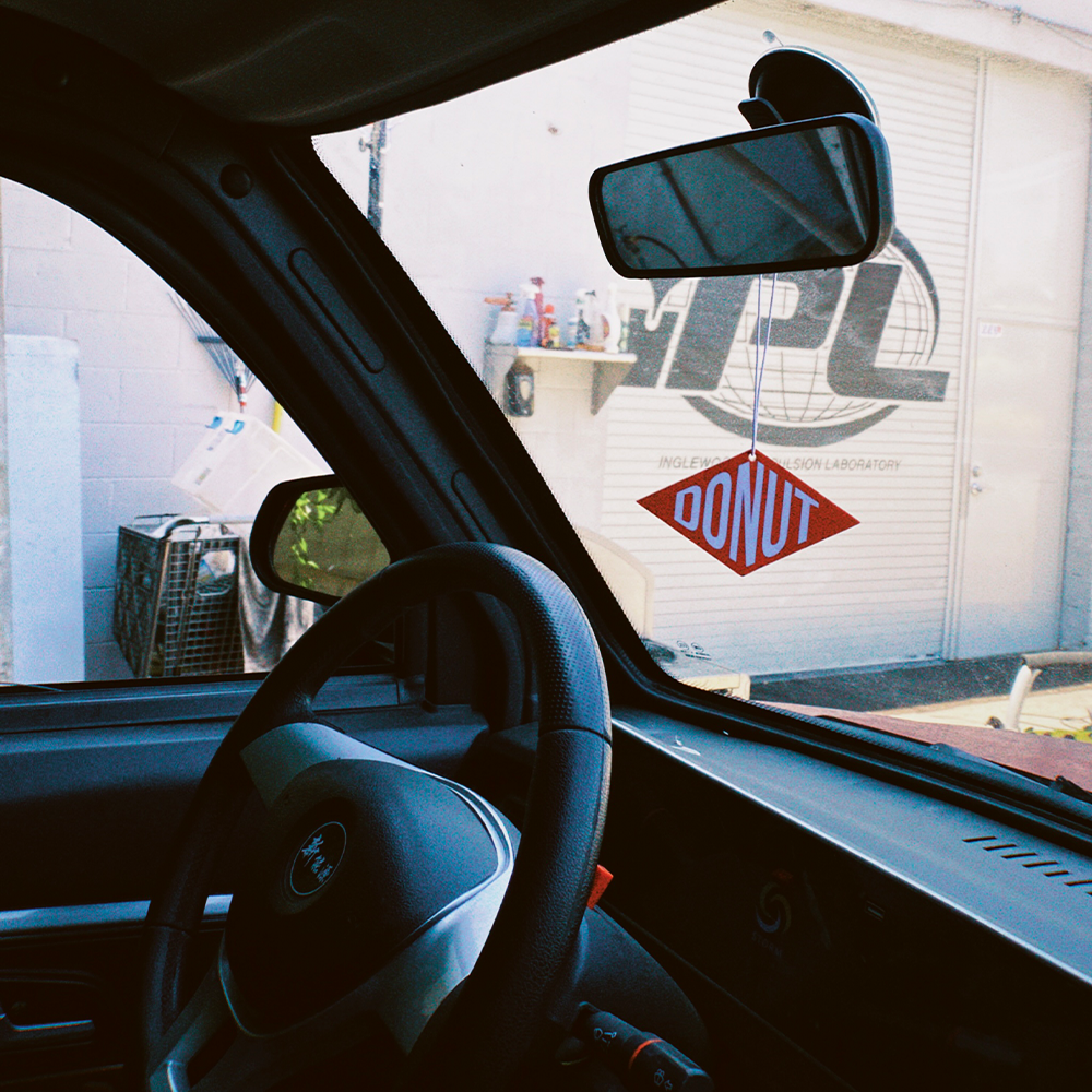 Donut Diamond Air Freshener In Use 1