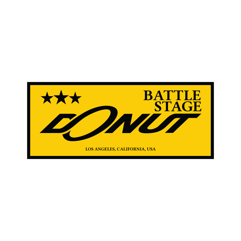 Donut Battle Stage Sticker - Donut Media Store