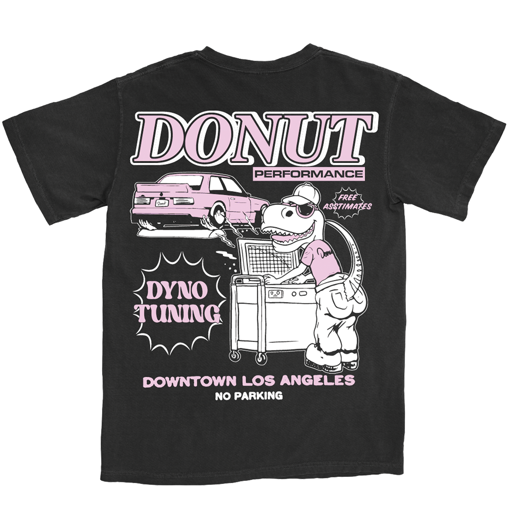 DONUT PERFORMANCE DYNO TUNING T-SHIRT - Donut Media Store