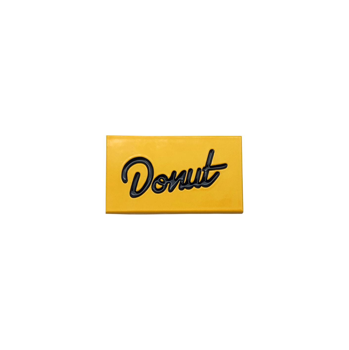 Donut Box Logo Pin