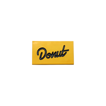 Donut Box Logo Pin