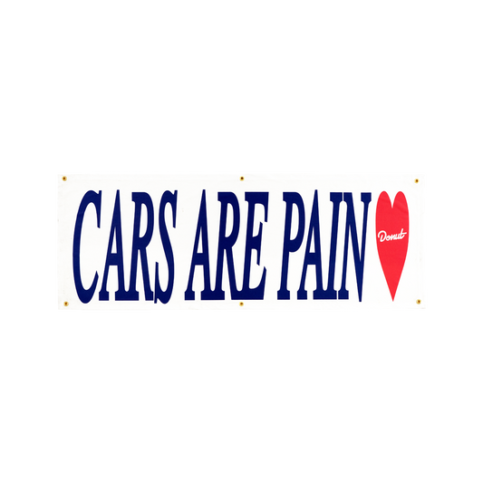 Cars Are Pain Banner
