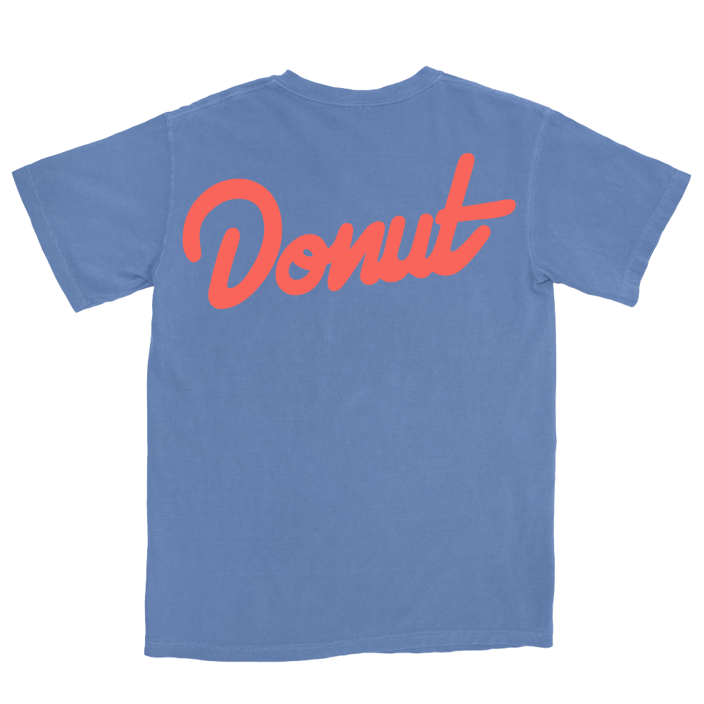 DONUT DAY 2024 EXCLUSIVE DONUT T-SHIRT - MYSTIC BLUE Back