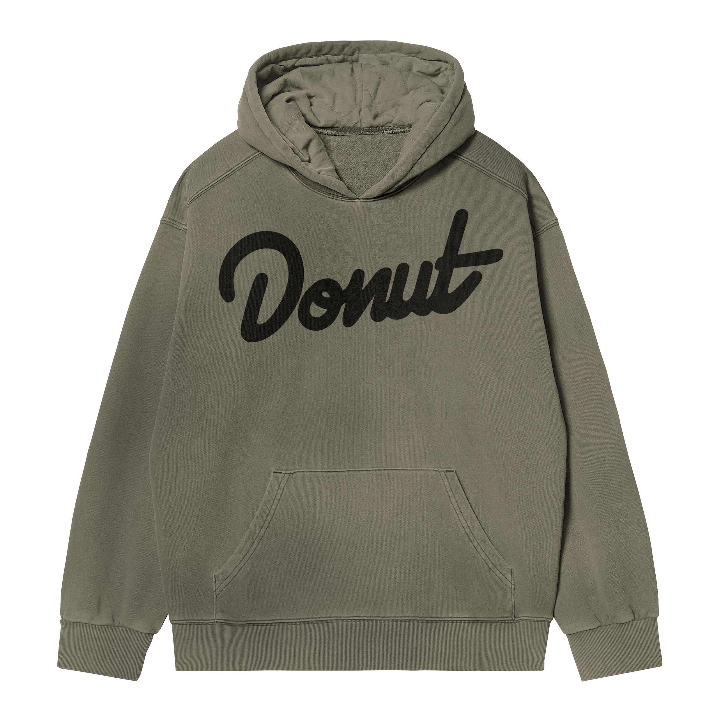 Donut Logo Hoodie Olive