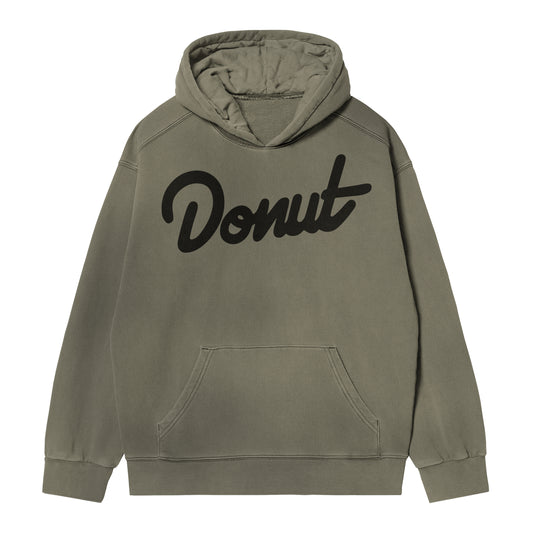 Donut Logo Hoodie Olive