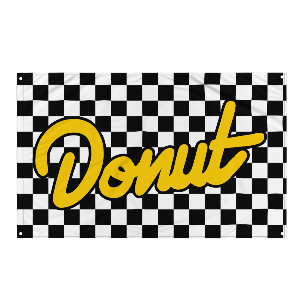 Donut Flagged Flag