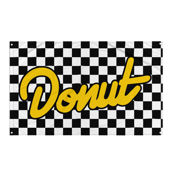 Donut Flagged Flag