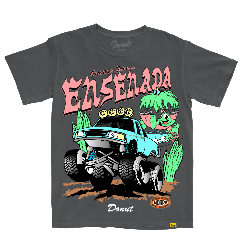 Greetings From Ensenada NORRA 500 T-Shirt - Black