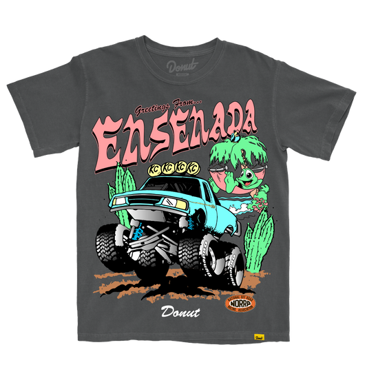 Greetings From Ensenada NORRA 500 T-Shirt - Black
