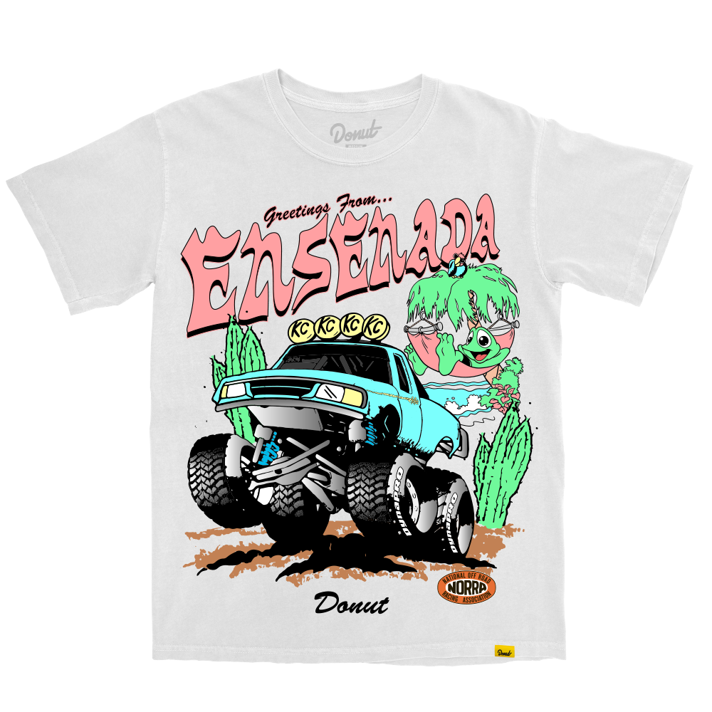 Greetings From Ensenada NORRA 500 T-Shirt - White