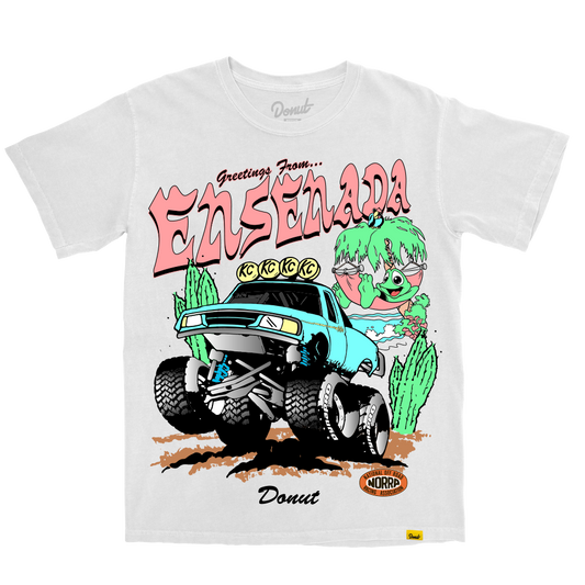 Greetings From Ensenada NORRA 500 T-Shirt - White
