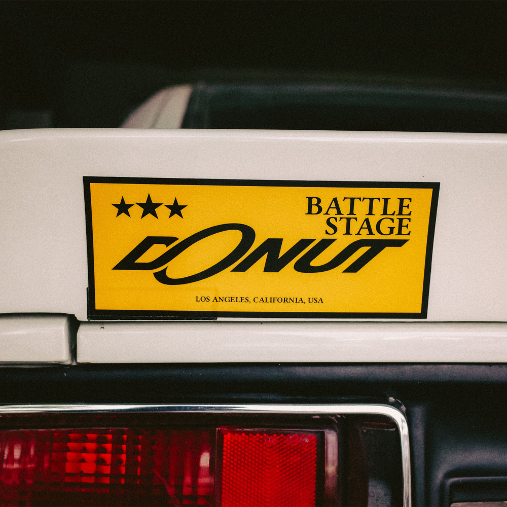 Donut Battle Stage Sticker