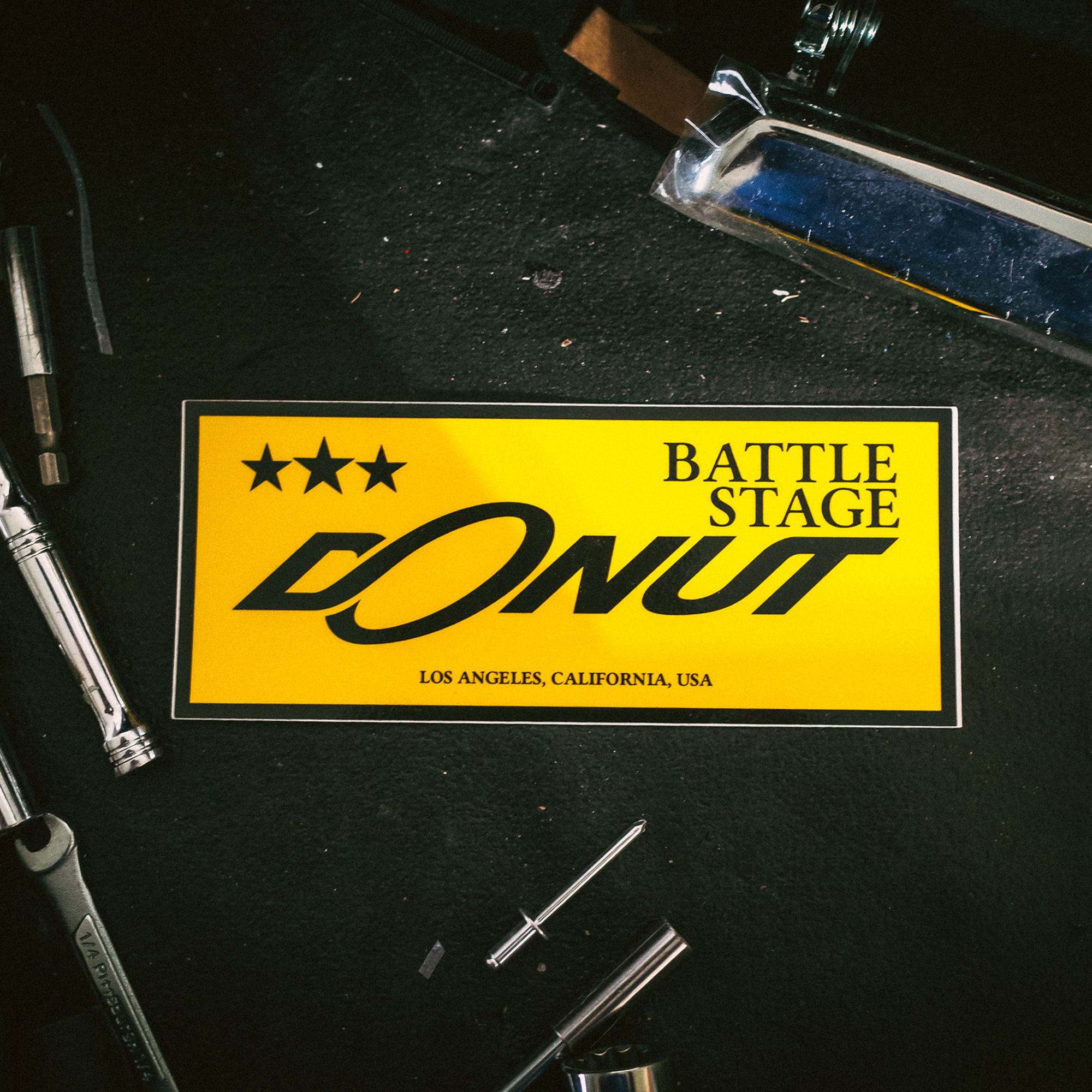 Donut Battle Stage Sticker Model 2