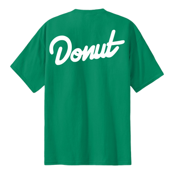Donut T-Shirt - Kelly Green Back