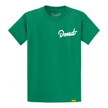 Donut T-Shirt - Kelly Green Front